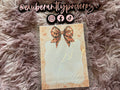 Cheetah Bow Memo Pad