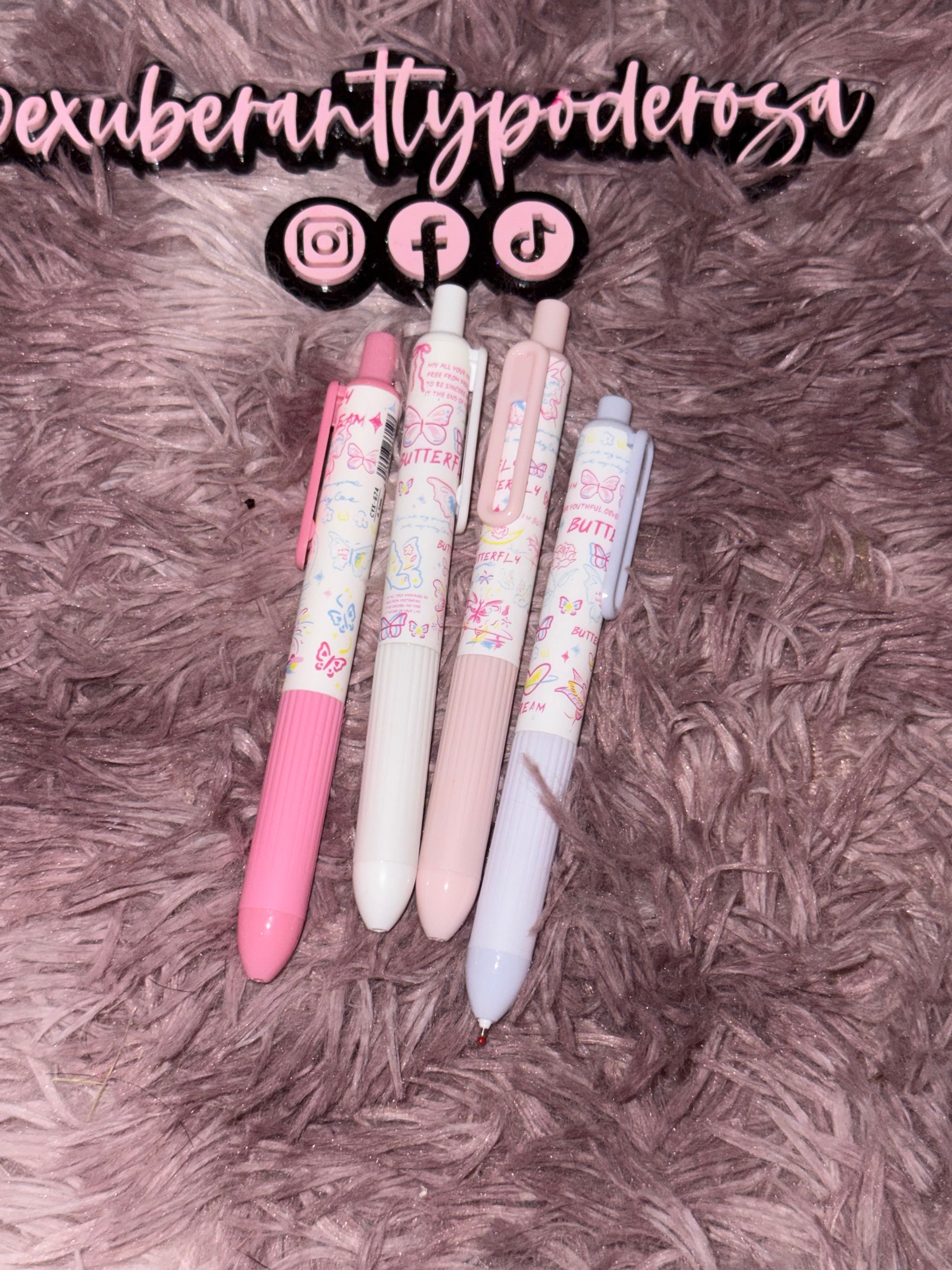 Pink Butterfly Set