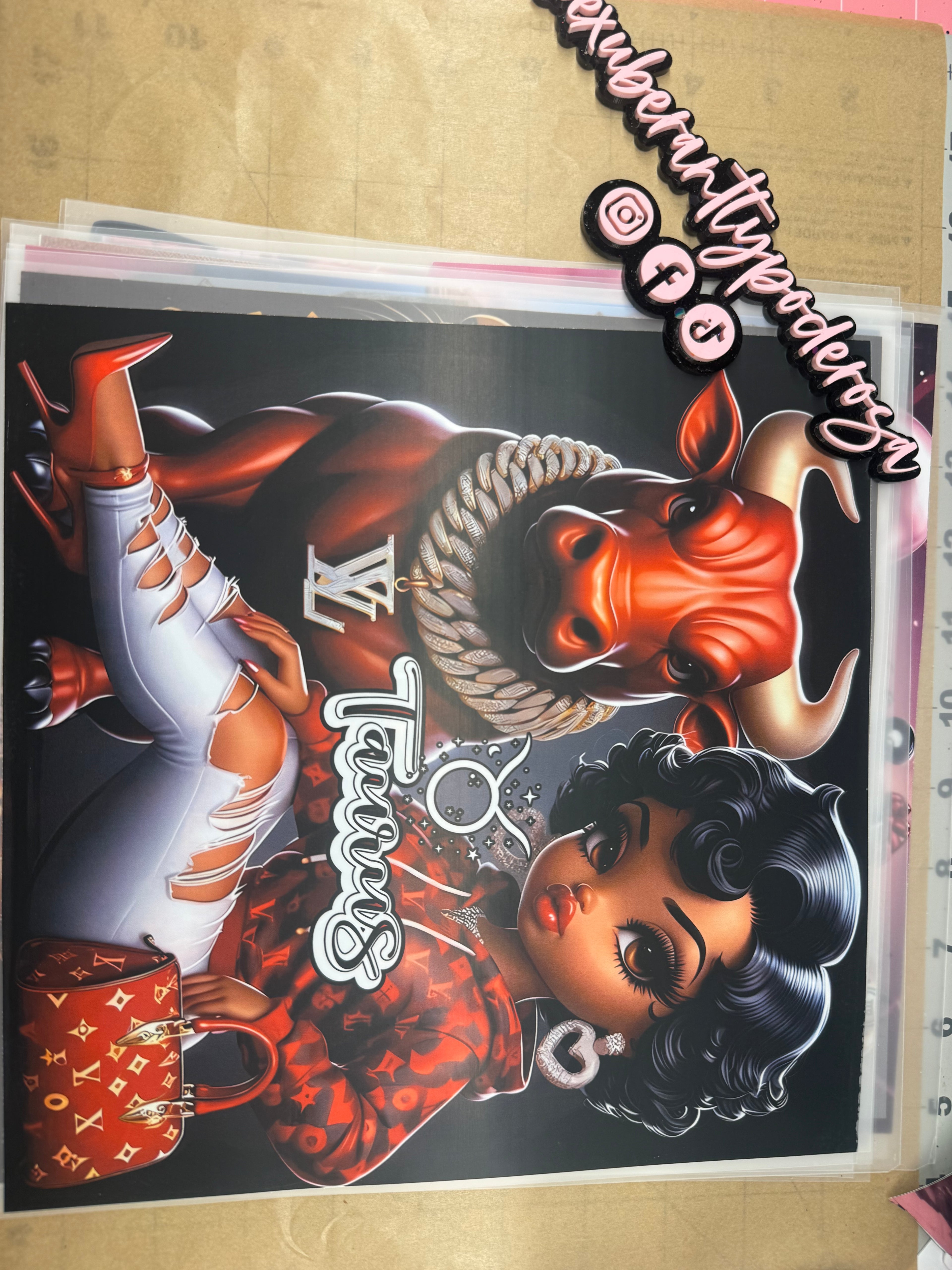 Betty Boop Heat Transfers Ready Print