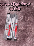 Black Long Nib Fine Marker