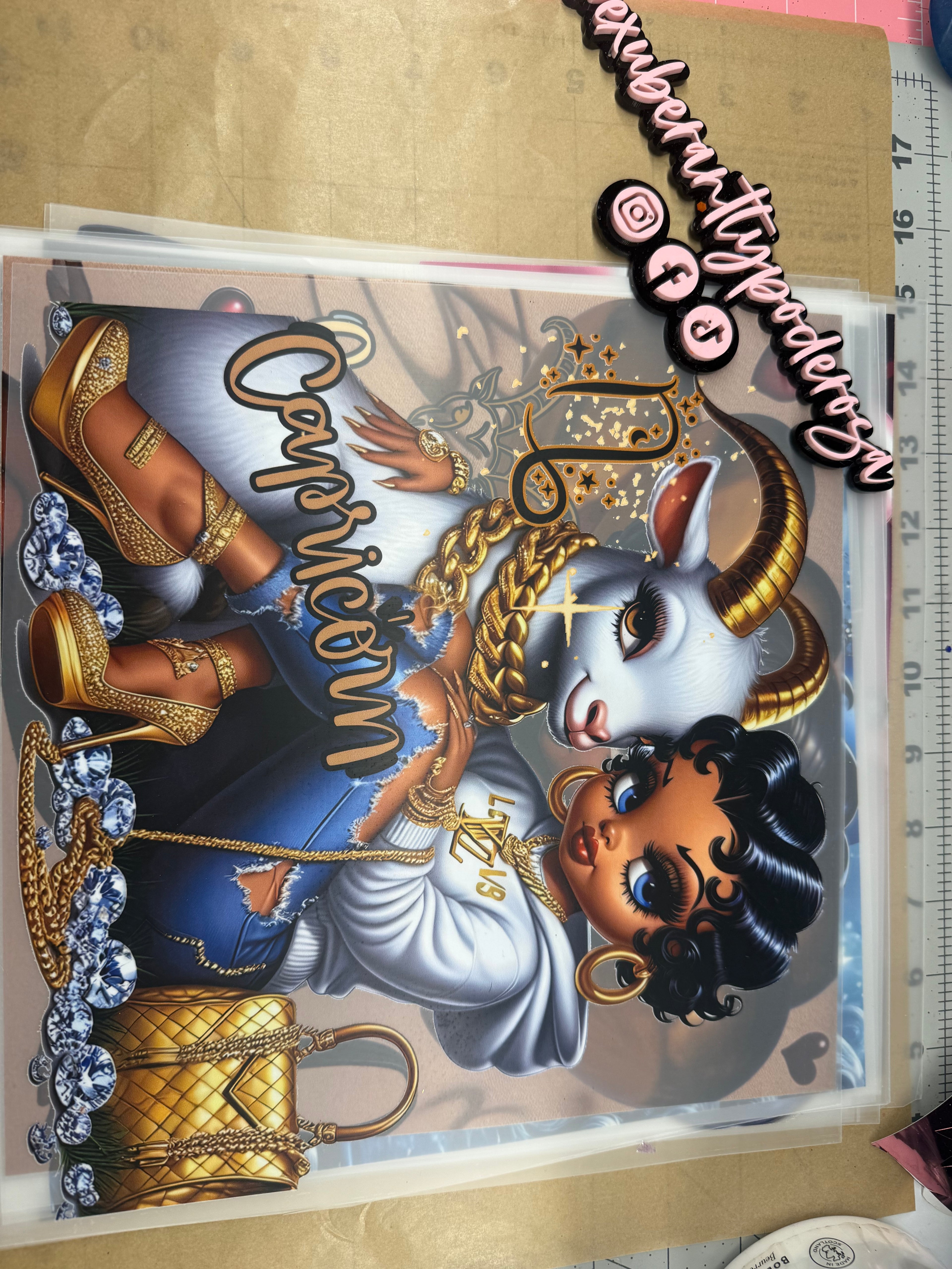 Betty Boop Heat Transfers Ready Print