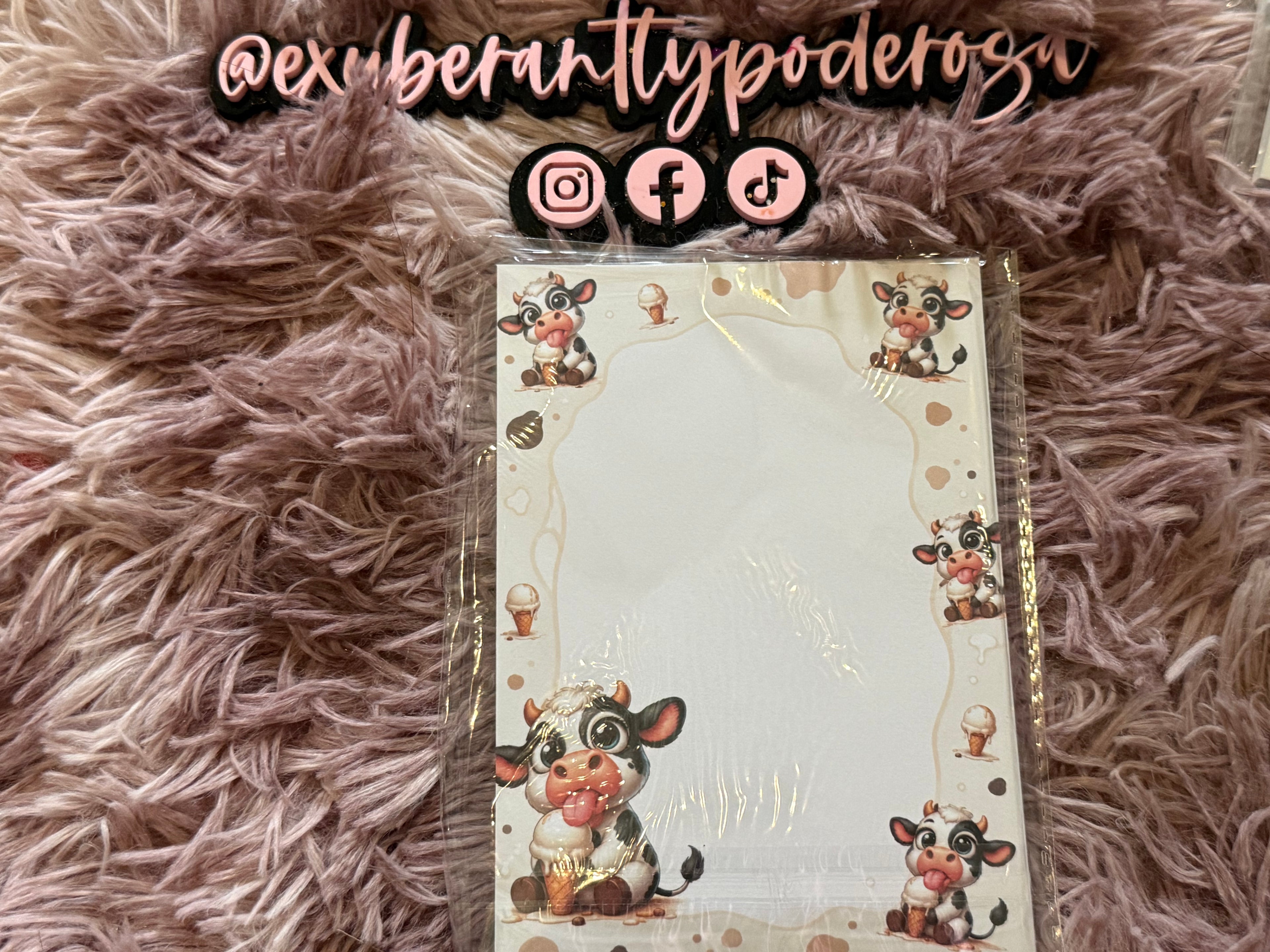 Silly Cow Memo Pad
