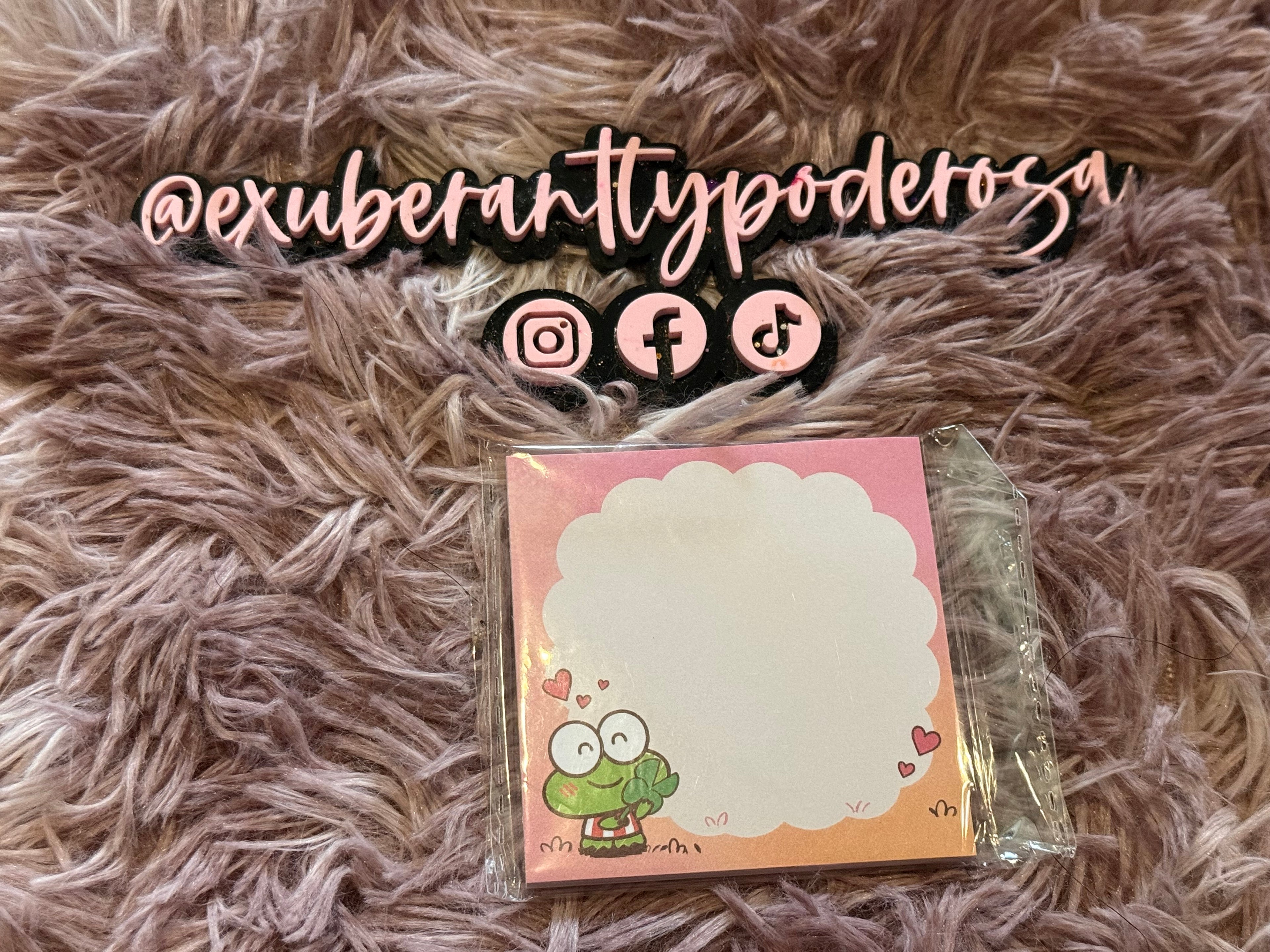Keroppi Sticky Pad